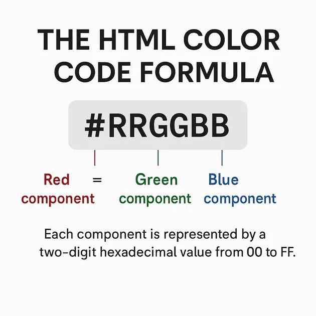 What Is the HTML Color Code Formula